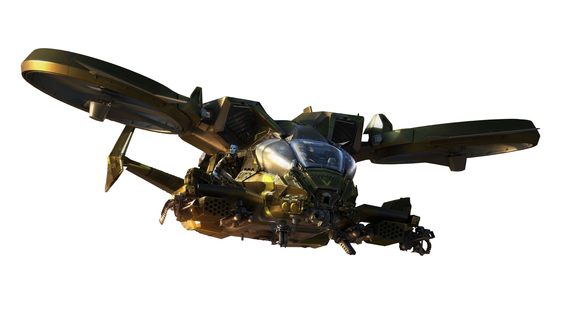 ArtStation  Avatar Scorpion battle helicopter